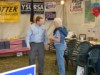 Visiting with a constituent