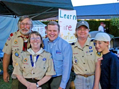 They were demonstrating firestarting