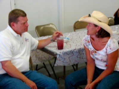 Lawrence & Barb have a lengthy discussion