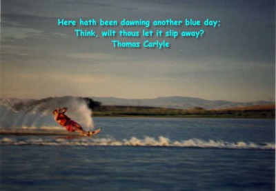 Waterskiing in Idaho